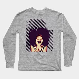 erykah badu | vintage poster Long Sleeve T-Shirt